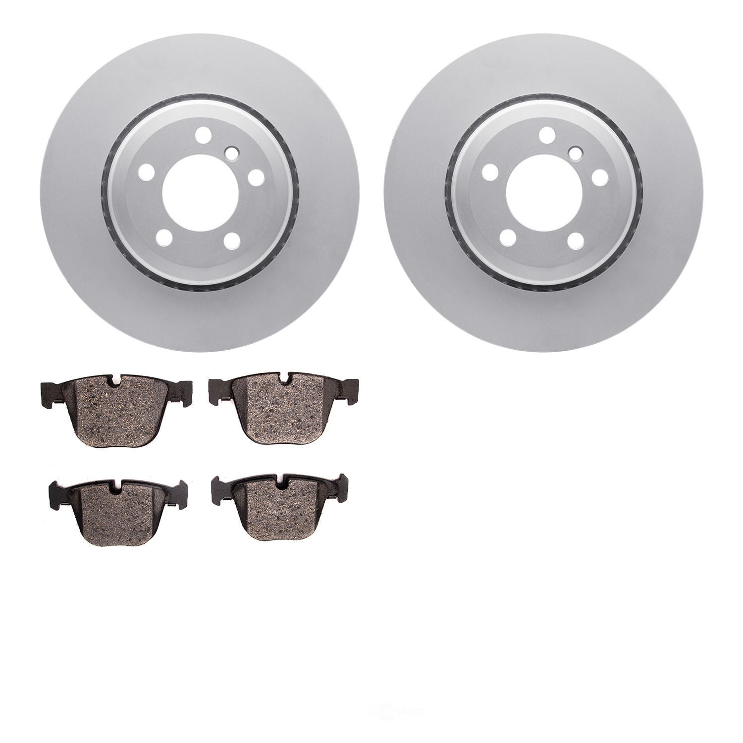 Dynamic Friction Company 4502-31171 DFC GEOSPEC Rotors with 5000 Advanced Brake Pads