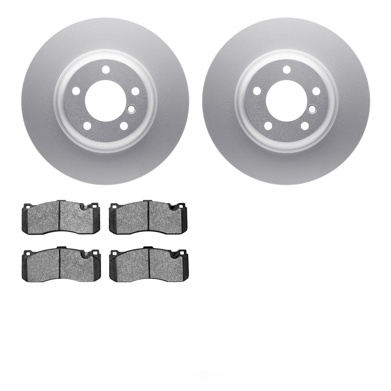 Dynamic Friction Company 4502-31201 DFC GEOSPEC Rotors with 5000 Advanced Brake Pads