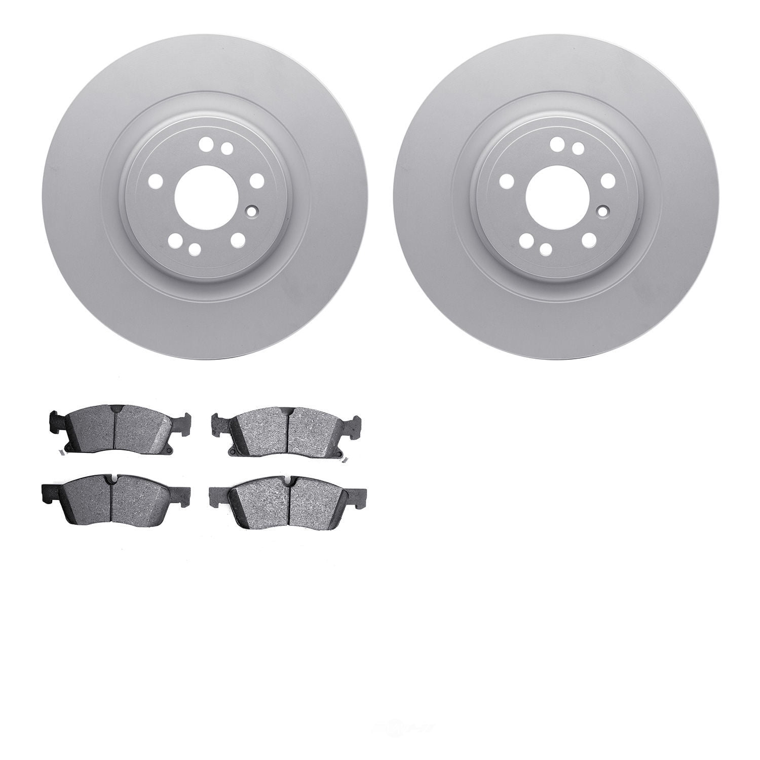 Dynamic Friction Company 4502-63222 DFC GEOSPEC Rotors with 5000 Advanced Brake Pads
