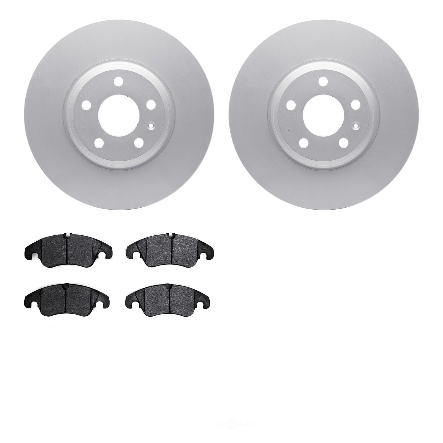 Dynamic Friction Company 4502-73131 DFC GEOSPEC Rotors with 5000 Advanced Brake Pads