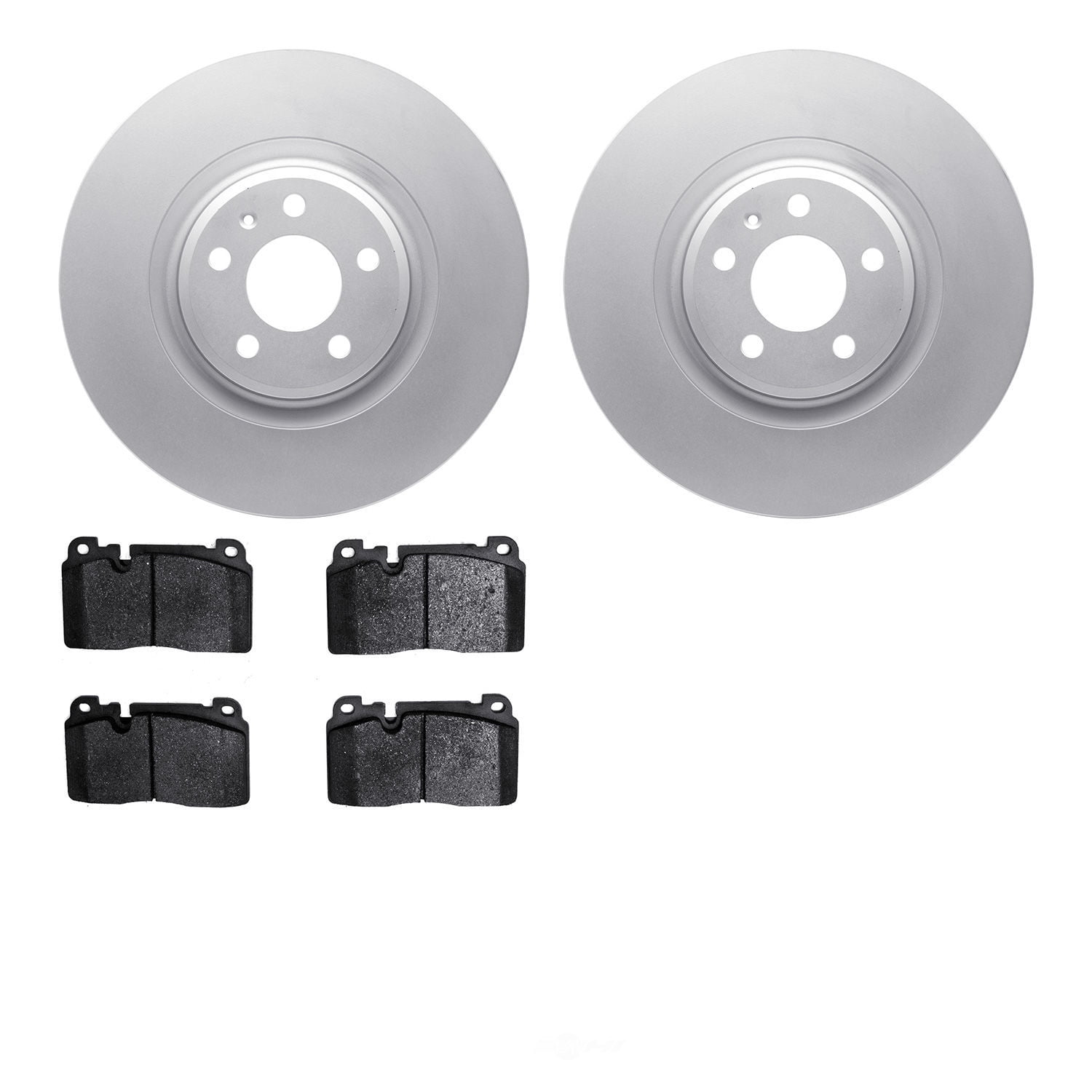 Dynamic Friction Company 4502-73160 DFC GEOSPEC Rotors with 5000 Advanced Brake Pads