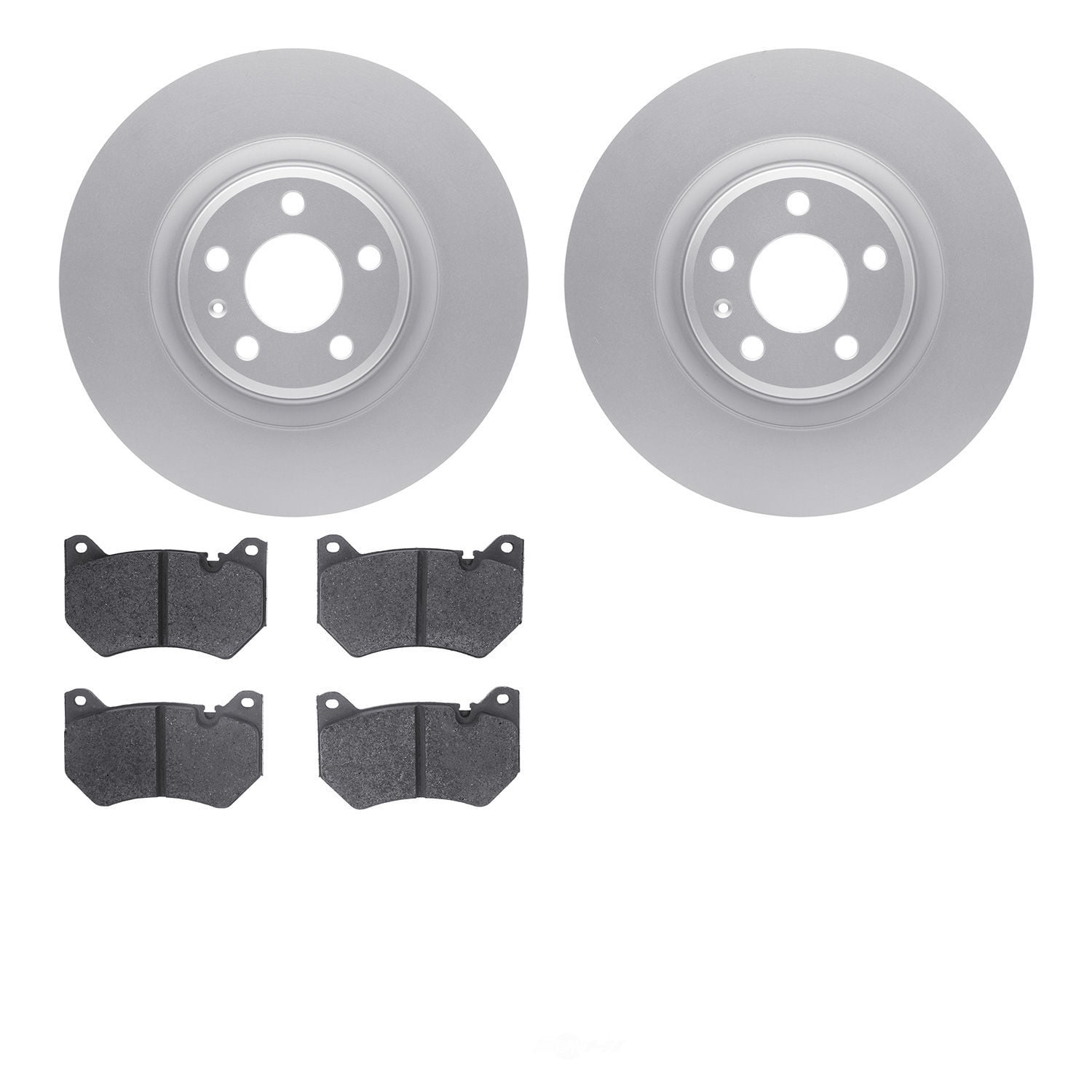 Dynamic Friction Company 4502-73169 DFC GEOSPEC Rotors with 5000 Advanced Brake Pads