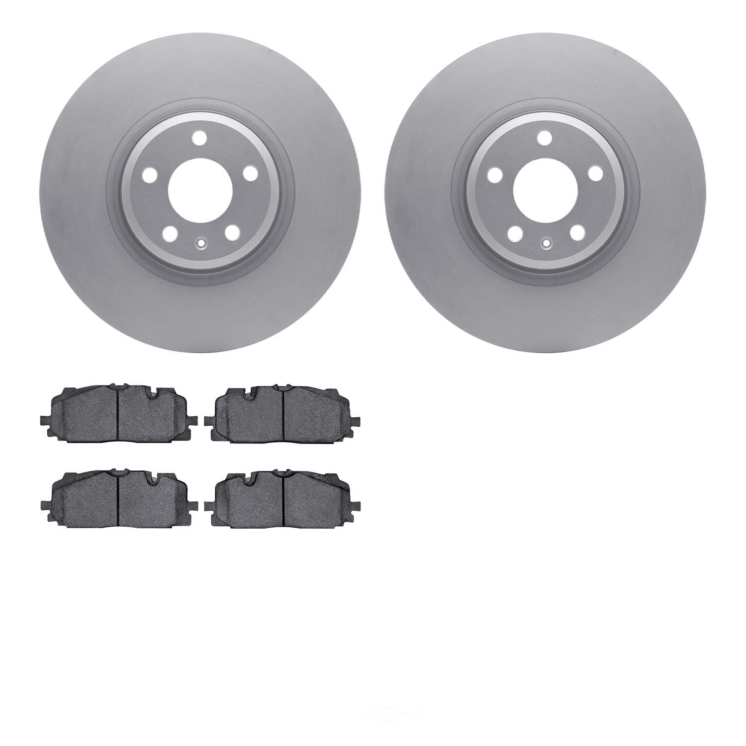 Dynamic Friction Company 4502-73173 DFC GEOSPEC Rotors with 5000 Advanced Brake Pads