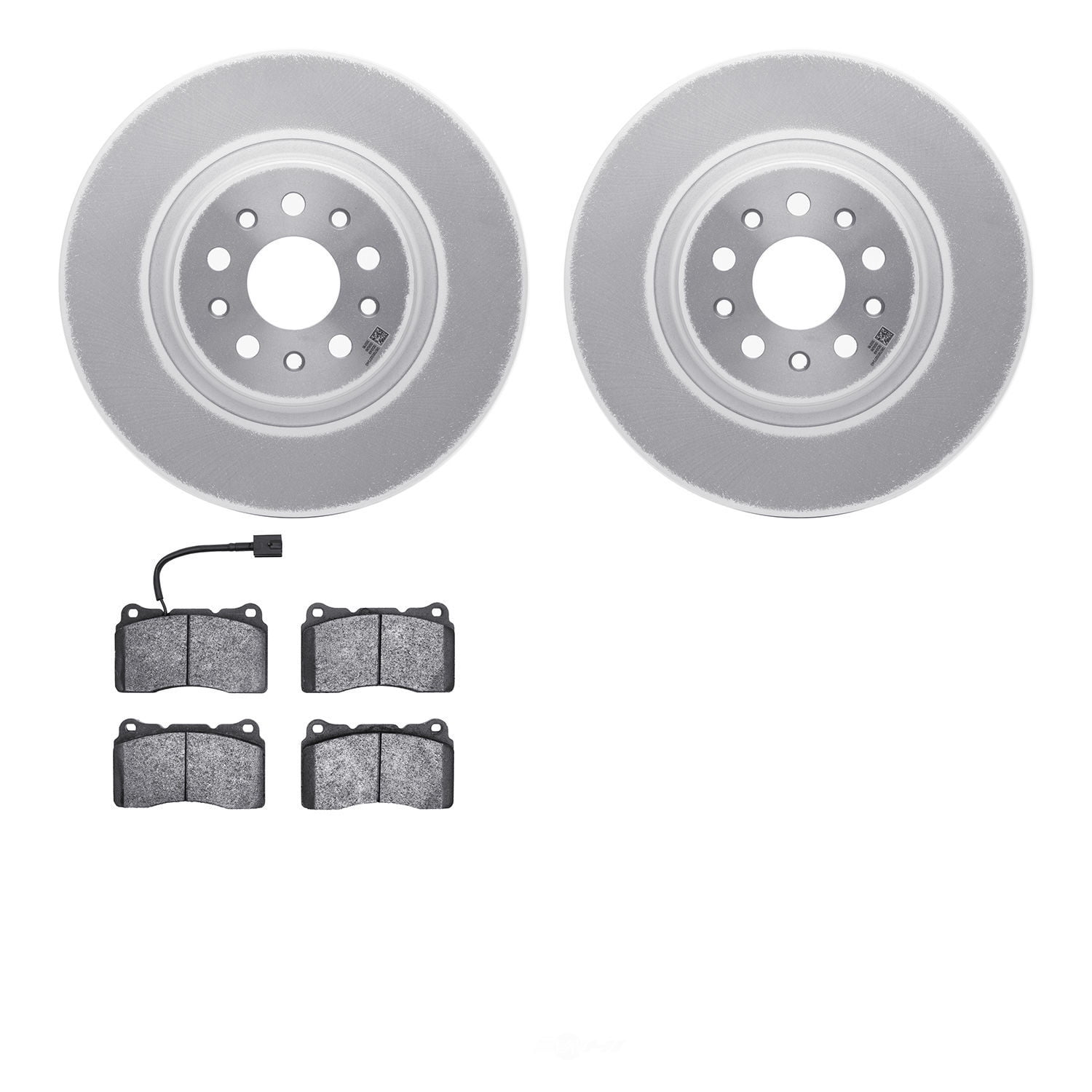 Dynamic Friction Company 4502-79011 DFC GEOSPEC Rotors with 5000 Advanced Brake Pads