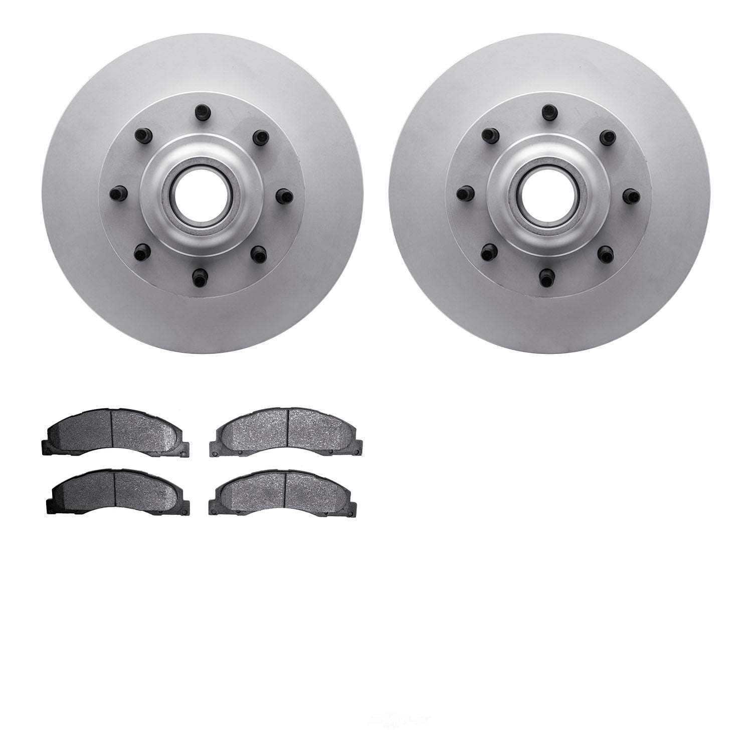 Dynamic Friction Company 4502-99178 DFC GEOSPEC Rotors with 5000 Advanced Brake Pads