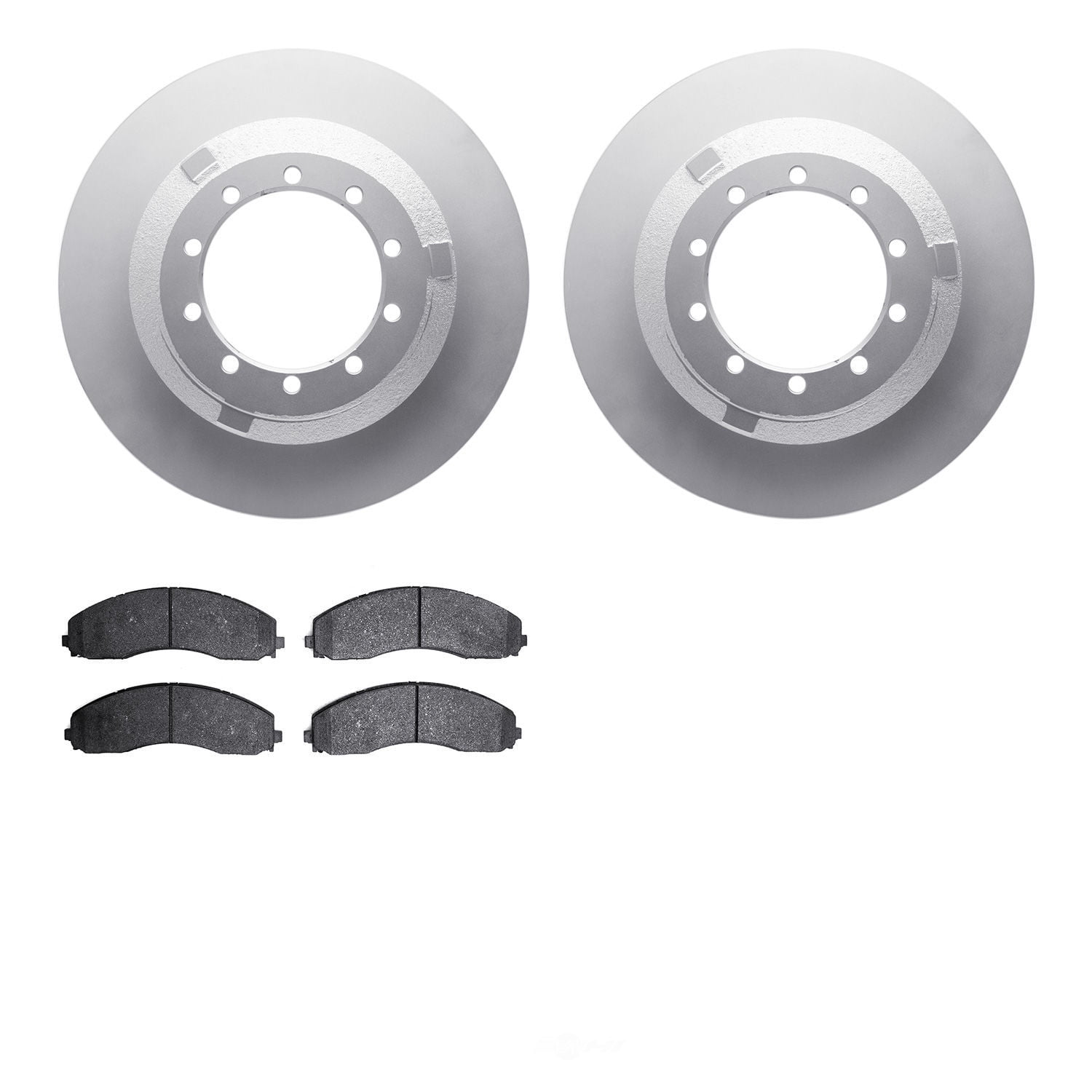 Dynamic Friction Company 4502-99213 DFC GEOSPEC Rotors with 5000 Advanced Brake Pads