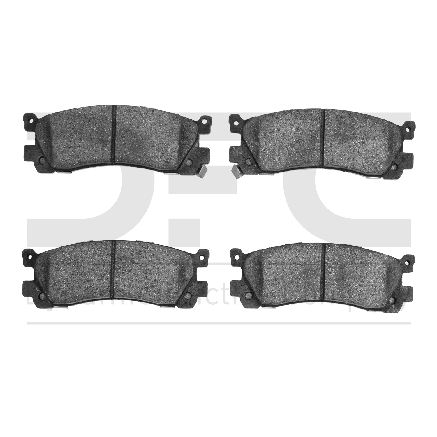 Dynamic Friction Company 5000 Advanced Brake Pads - Ceramic 1551-0390-00-Rear Set For 1988-1991 Mazda 929