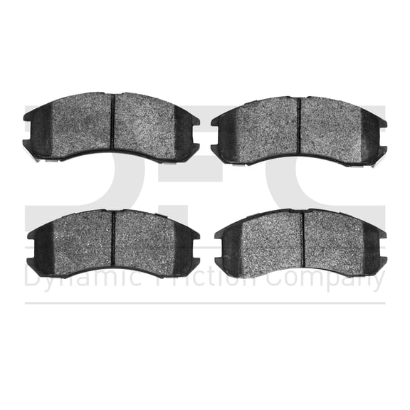 Dynamic Friction Company 5000 Advanced Brake Pads - Ceramic 1551-0399-00-Front Set For 1988-1992 Mazda 626, 1988-1992 Mazda MX-6, 1989-1992 Ford Probe