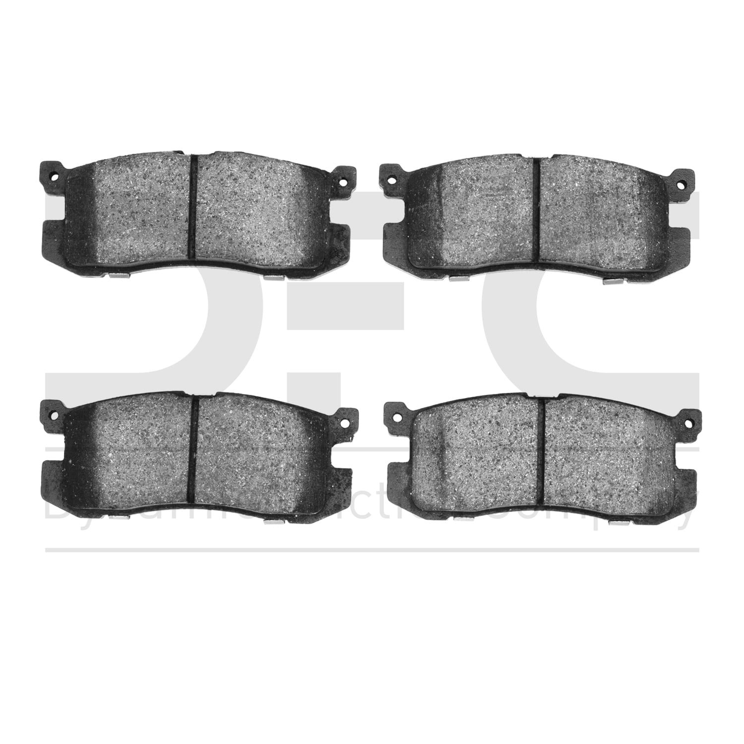 Dynamic Friction Company 5000 Advanced Brake Pads - Ceramic 1551-0400-00-Rear Set For 1988-1992 Mazda 626, 1988-1992 Mazda MX-6, 1989-1992 Ford Probe