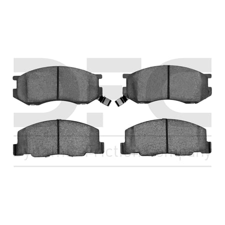 Dynamic Friction Company 5000 Advanced Brake Pads - Ceramic 1551-0527-00-Front Set For 1991-1997 Toyota Previa