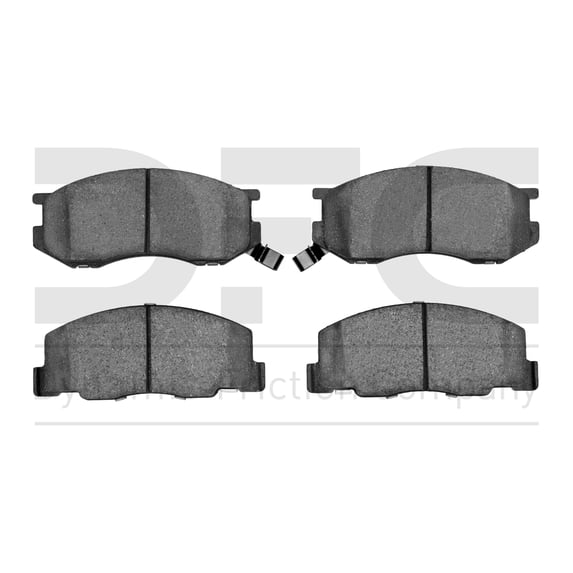 Dynamic Friction Company 5000 Advanced Brake Pads - Ceramic 1551-0527-00-Front Set For 1991-1997 Toyota Previa