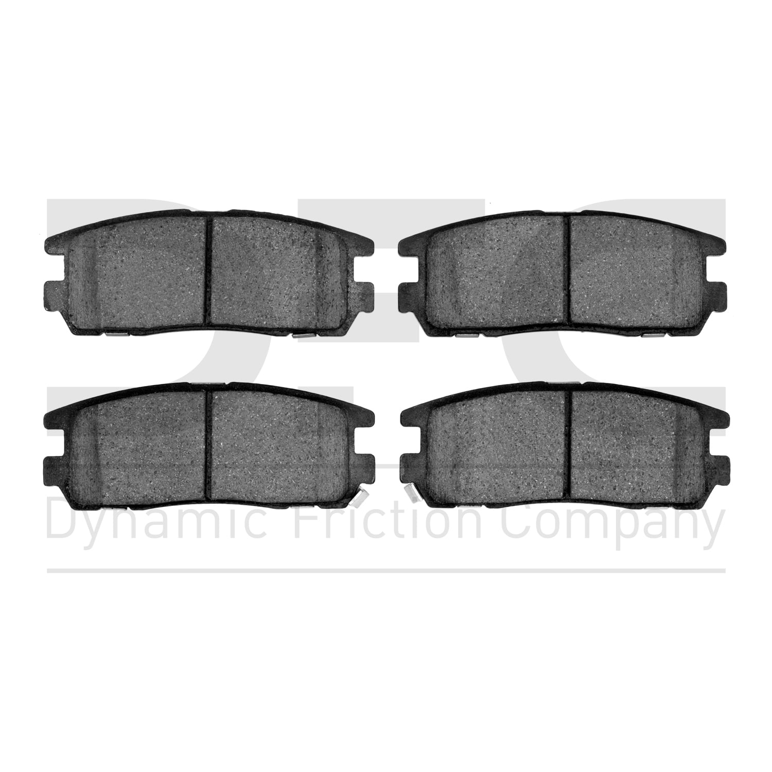 Dynamic Friction Company 5000 Advanced Brake Pads - Ceramic 1551-0580-00-Rear Set