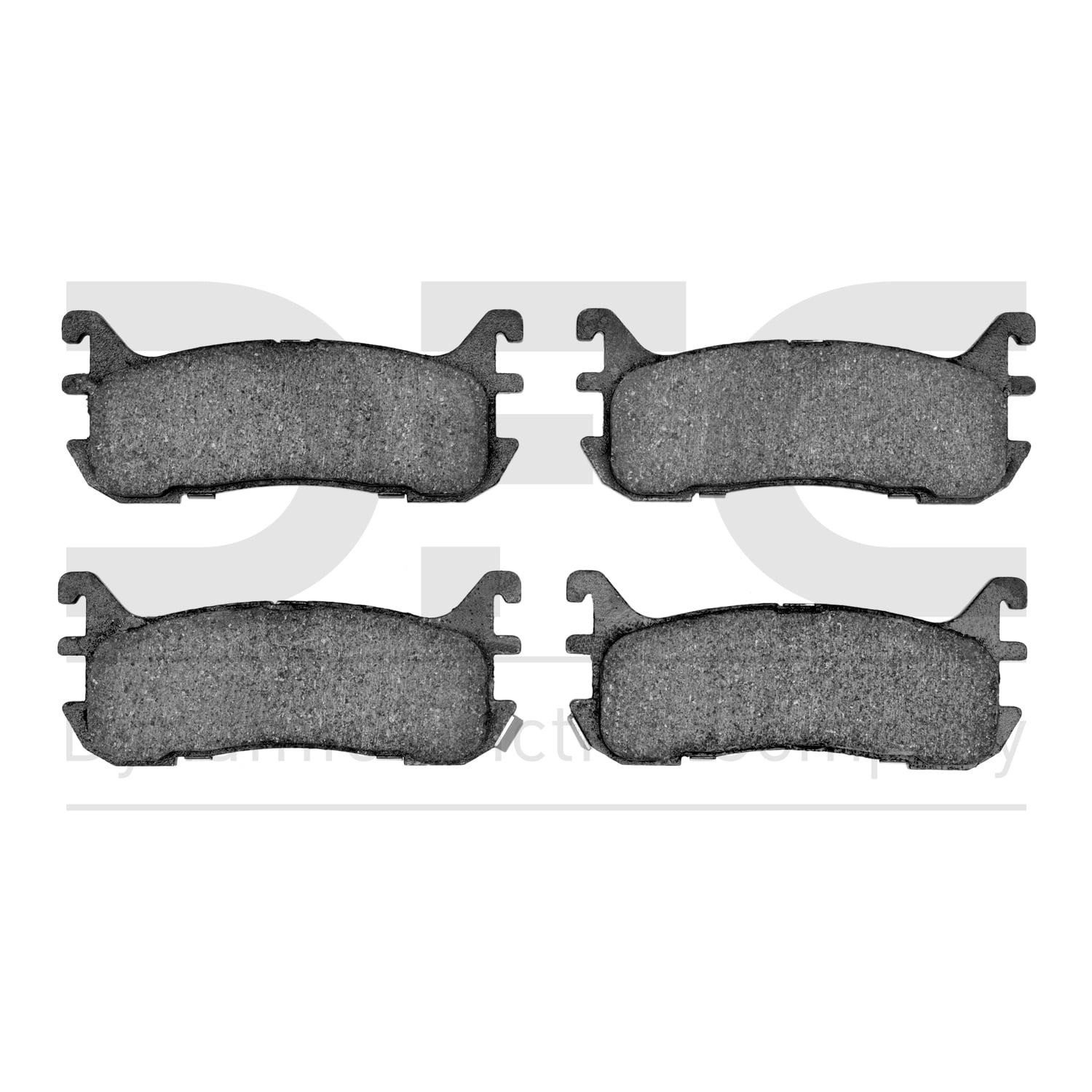 Dynamic Friction Company 5000 Advanced Brake Pads - Ceramic 1551-0636-00-Rear Set For 1994-2002 Mazda Miata, 1995-1998 Mazda Protege, 1997-1999 Mercury Tracer, 1997-2003 Ford Escort