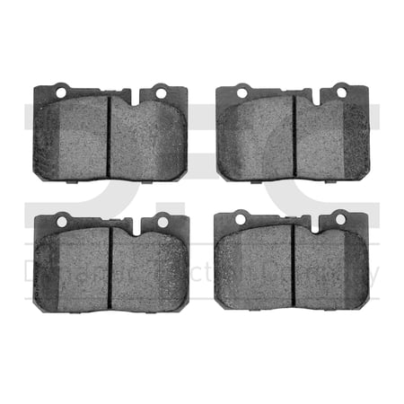 Dynamic Friction Company 5000 Advanced Brake Pads - Ceramic 1551-0665-00-Front Set For 1995-2000 Lexus LS400