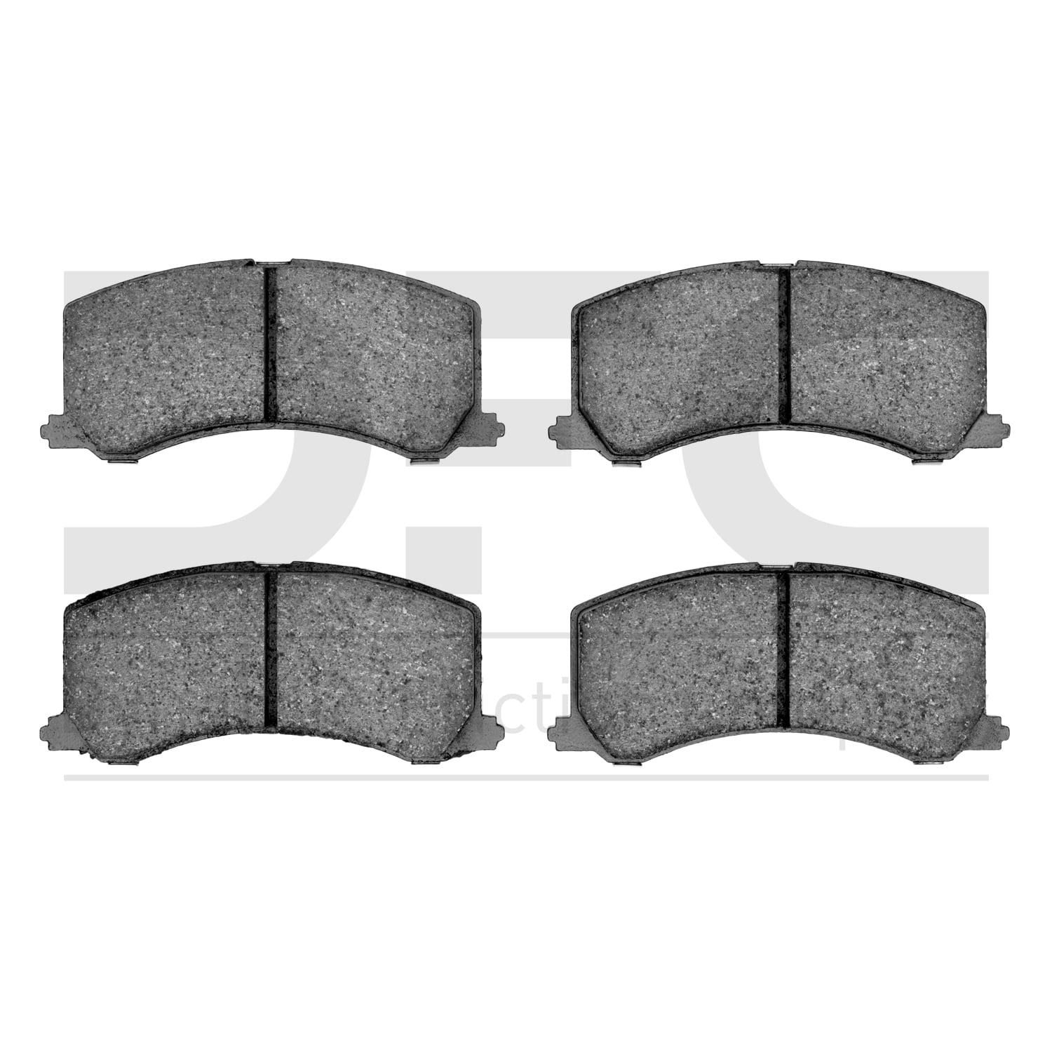 Dynamic Friction Company 5000 Advanced Brake Pads - Ceramic 1551-0677-00-Front Set For 1995-2002 Suzuki Esteem