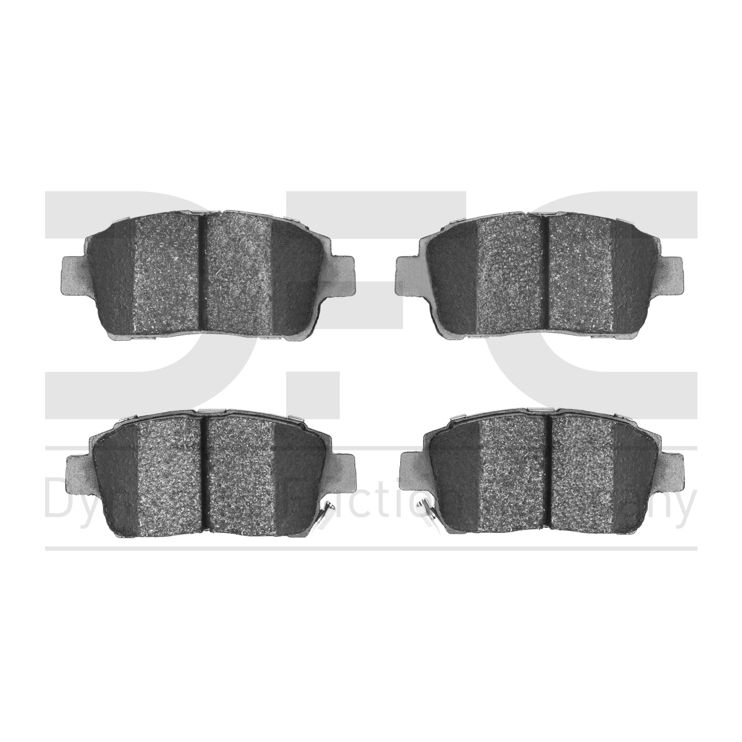Dynamic Friction Company 5000 Advanced Brake Pads - Ceramic 1551-0822-00-Front Set For 2000-2005 Toyota MR2 Spyder, 2001-2003 Toyota Prius, 2001-2005 Toyota Echo, 2008-2009 FAW F5, 2012-2015 Scion iQ