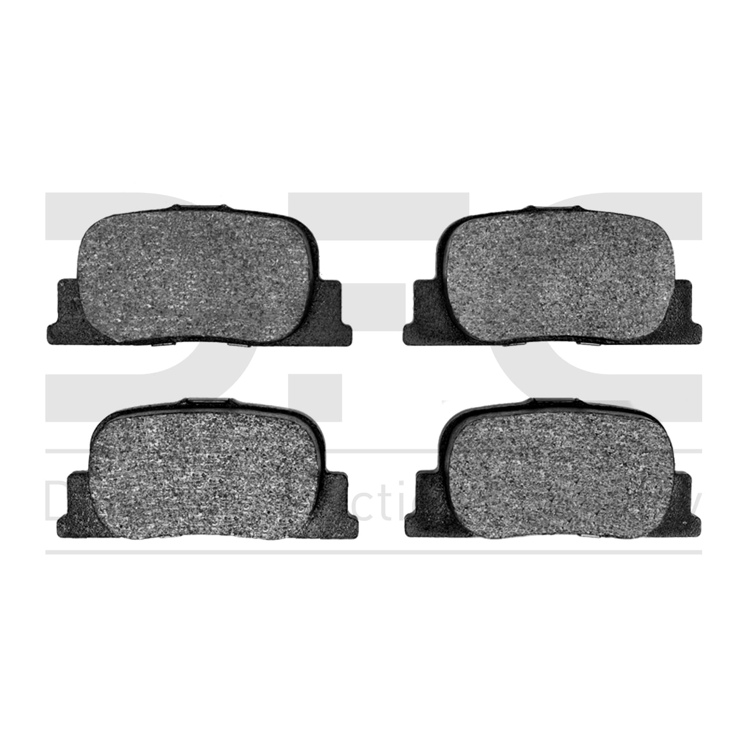 Dynamic Friction Company 5000 Advanced Brake Pads - Ceramic 1551-0835-00-Rear Set For 2000-2001 Lexus ES300, 2000-2001 Toyota Camry, 2005-2010 Scion tC