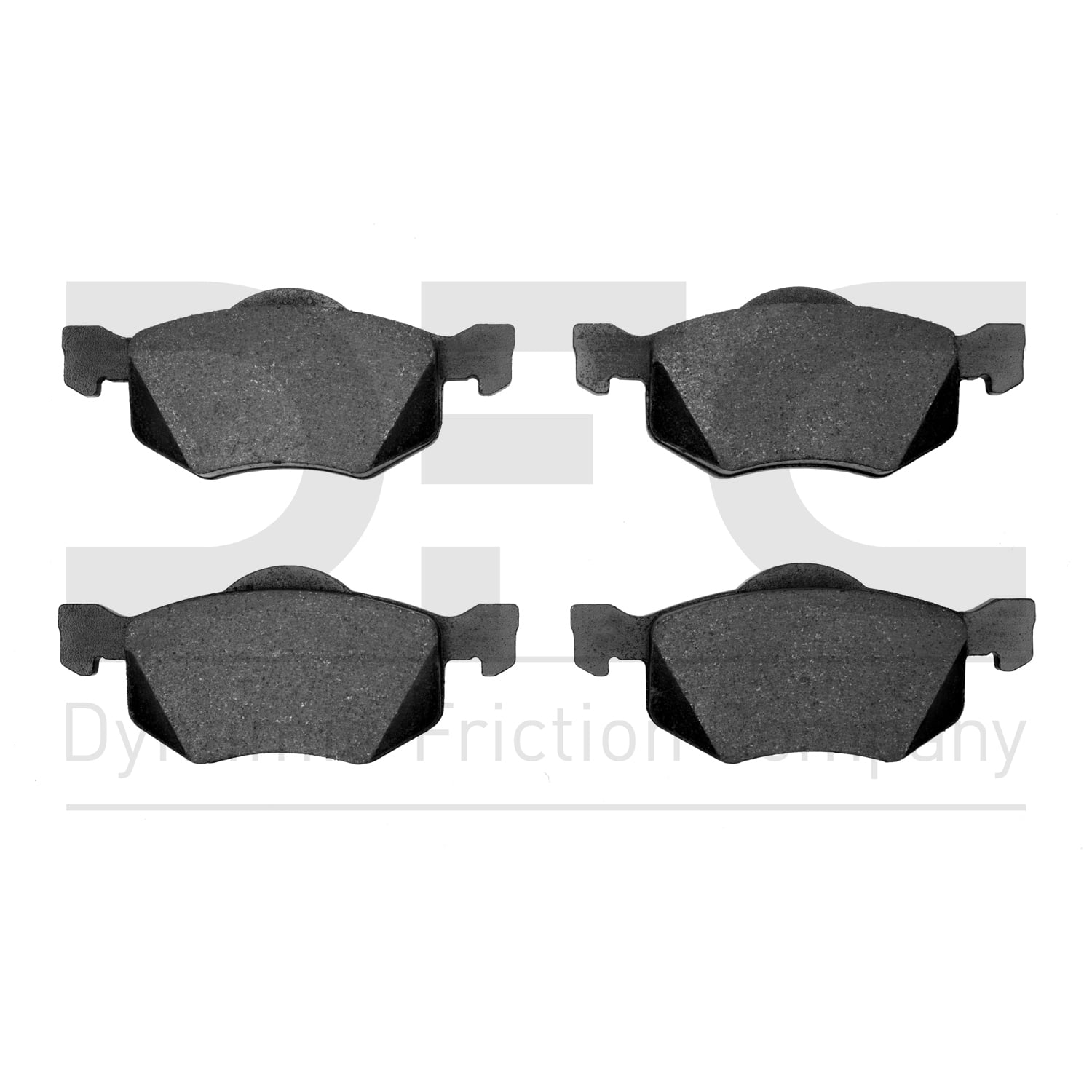 Dynamic Friction Company 5000 Advanced Brake Pads - Ceramic 1551-0843-00-Front Set For 2005-2006 Mazda Tribute, 2005-2007 Mercury Mariner, 2006-2007 Ford Escape