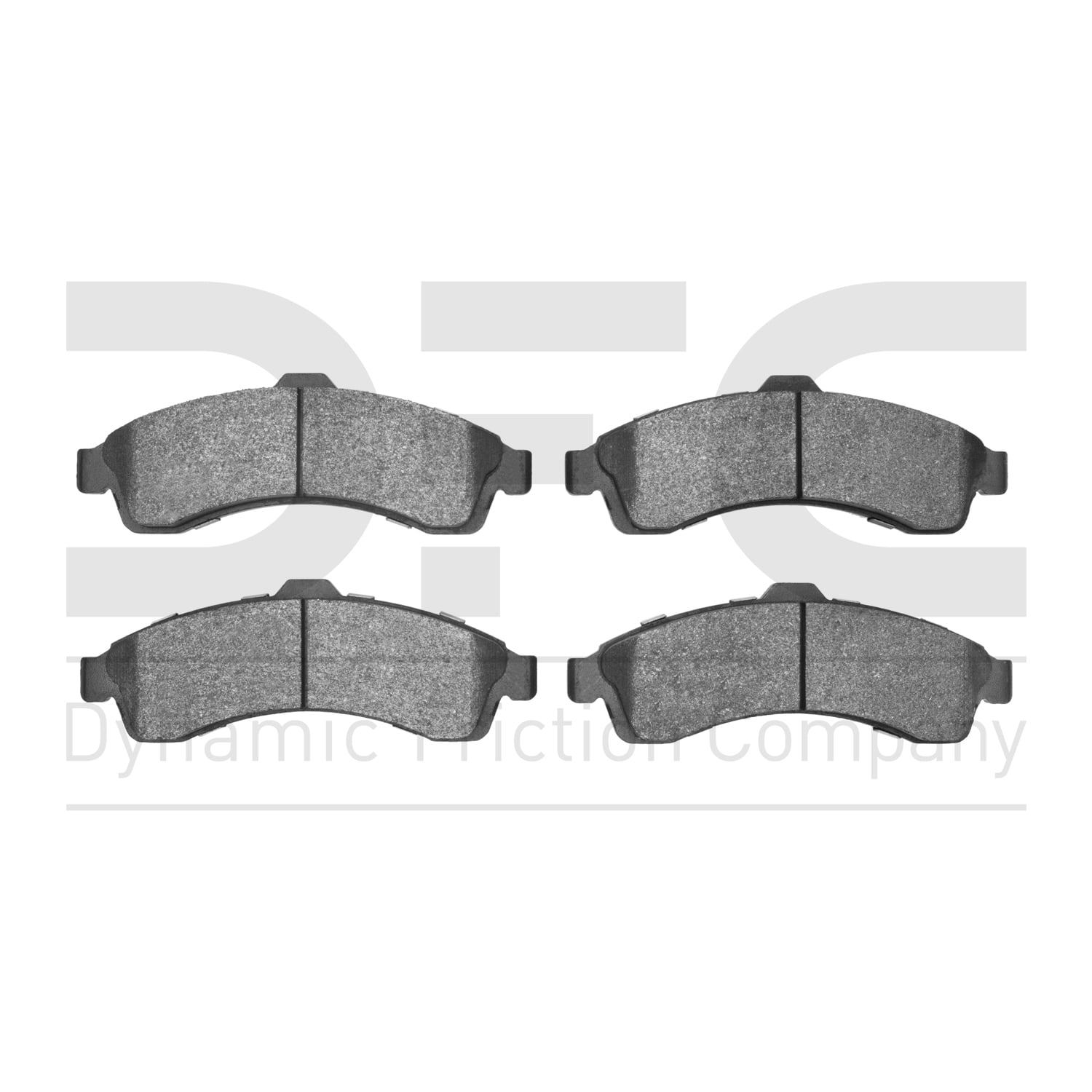 Dynamic Friction Company 5000 Advanced Brake Pads - Ceramic 1551-0882-00-Front Set