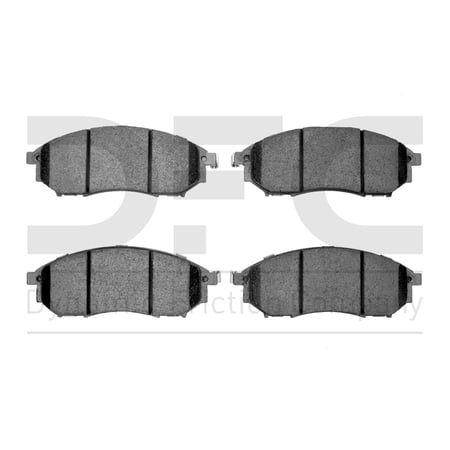 Dynamic Friction Company 5000 Advanced Brake Pads - Ceramic 1551-0888-00-Front Set