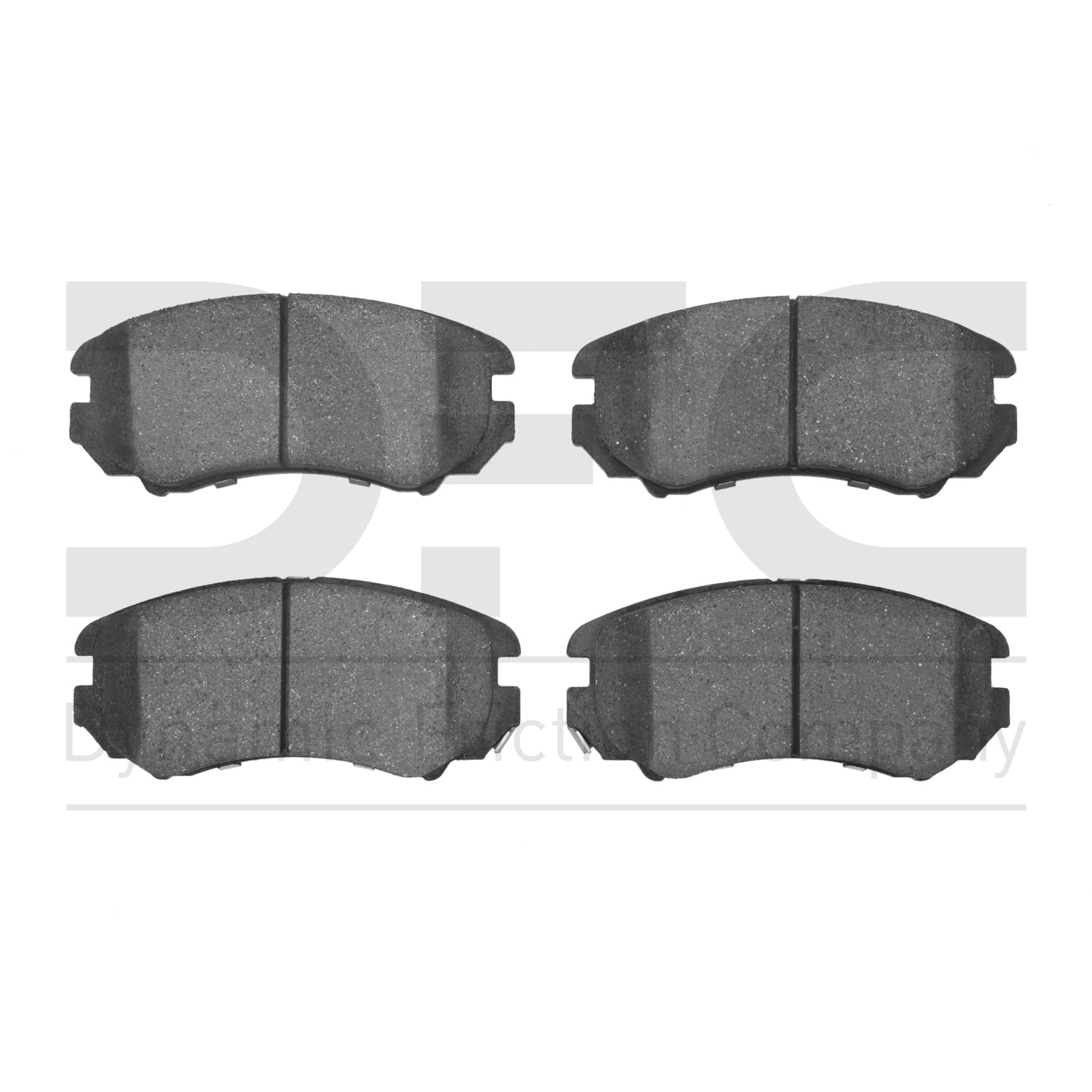 Dynamic Friction Company 5000 Advanced Brake Pads - Ceramic 1551-0924-00-Front Set