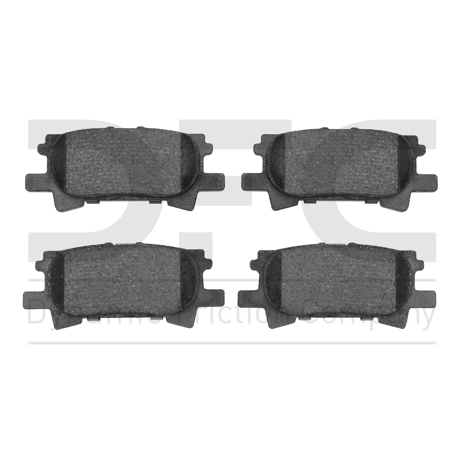 Dynamic Friction Company 5000 Advanced Brake Pads - Ceramic 1551-0996-00-Rear Set For 2004-2006 Lexus RX330, 2004-2007 Toyota Highlander, 2006-2008 Lexus RX400h, 2007-2009 Lexus RX350