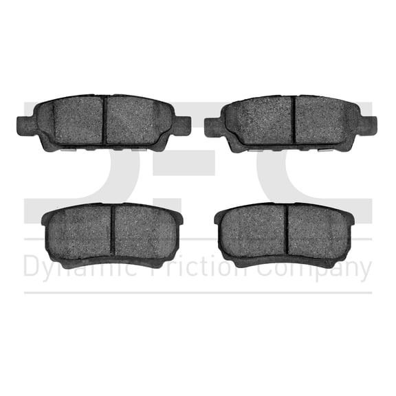Dynamic Friction Company 5000 Advanced Brake Pads - Ceramic 1551-1037-00-Rear Set