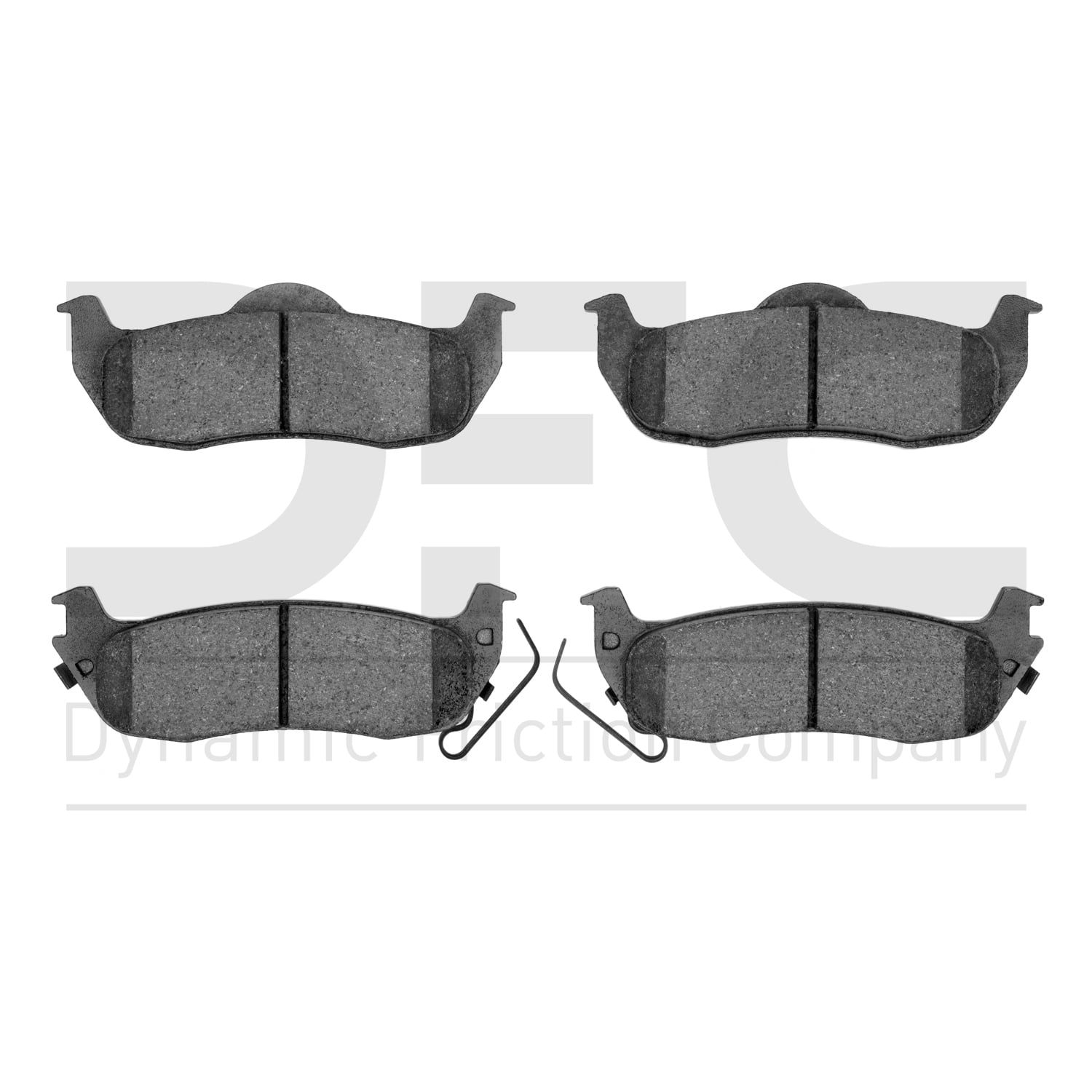 Dynamic Friction Company 5000 Advanced Brake Pads - Ceramic 1551-1041-00-Rear Set For 2004 Nissan Pathfinder Armada, 2004-2010 INFINITI QX56, 2004-2015 Nissan Titan, 2005-2015 Nissan Armada