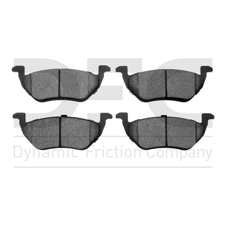 Dynamic Friction Company 5000 Advanced Brake Pads - Ceramic 1551-1055-00-Rear Set For 2005-2008 Ford Escape, 2005-2008 Mazda Tribute, 2005-2008 Mercury Mariner