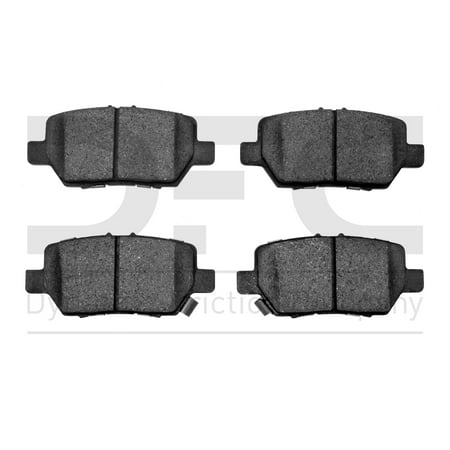 Dynamic Friction Company 5000 Advanced Brake Pads - Ceramic 1551-1090-00-Rear Set For 2005-2012 Acura RL