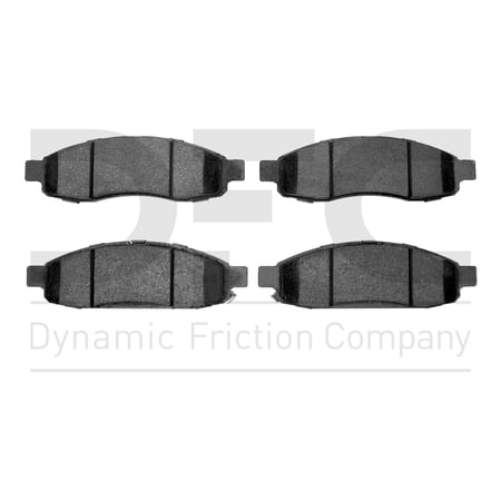 Dynamic Friction Company 5000 Advanced Brake Pads - Ceramic 1551-1183-00-Front Set For 2004 Nissan Pathfinder Armada, 2004-2006 INFINITI QX56, 2004-2007 Nissan Titan, 2005-2006 Nissan Armada