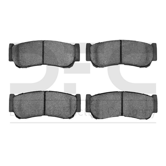 Dynamic Friction Company 5000 Advanced Brake Pads - Ceramic 1551-1297-00-Rear Set For 2007-2009 Hyundai Santa Fe