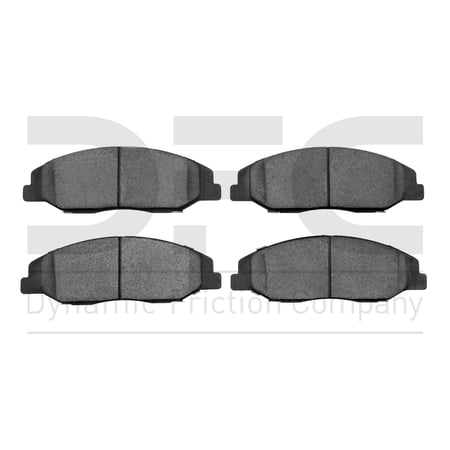 Dynamic Friction Company 5000 Advanced Brake Pads - Ceramic 1551-1332-00-Front Set For 2008-2014 Cadillac CTS, 2009-2011 Cadillac STS