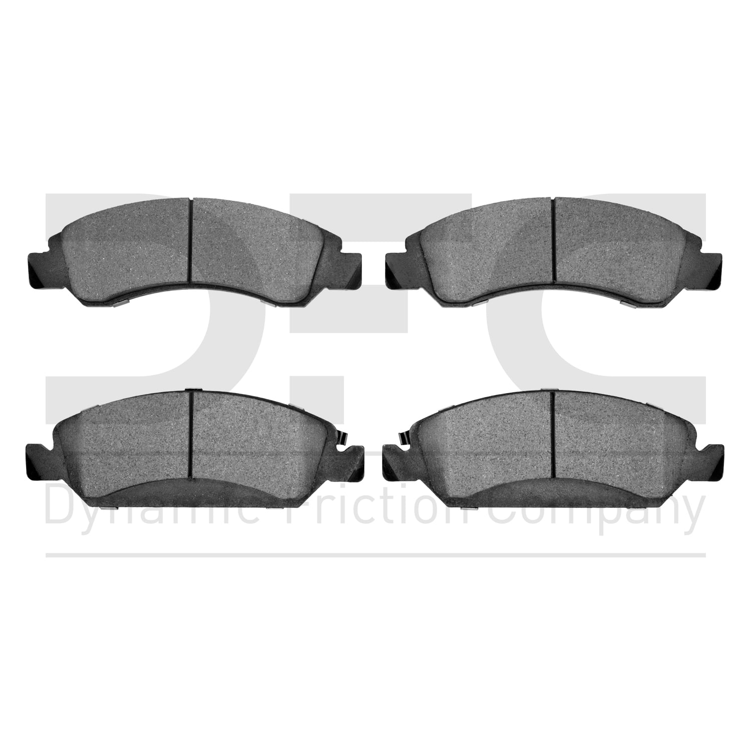 Dynamic Friction Company 5000 Advanced Brake Pads - Ceramic 1551-1363-00-Front Set