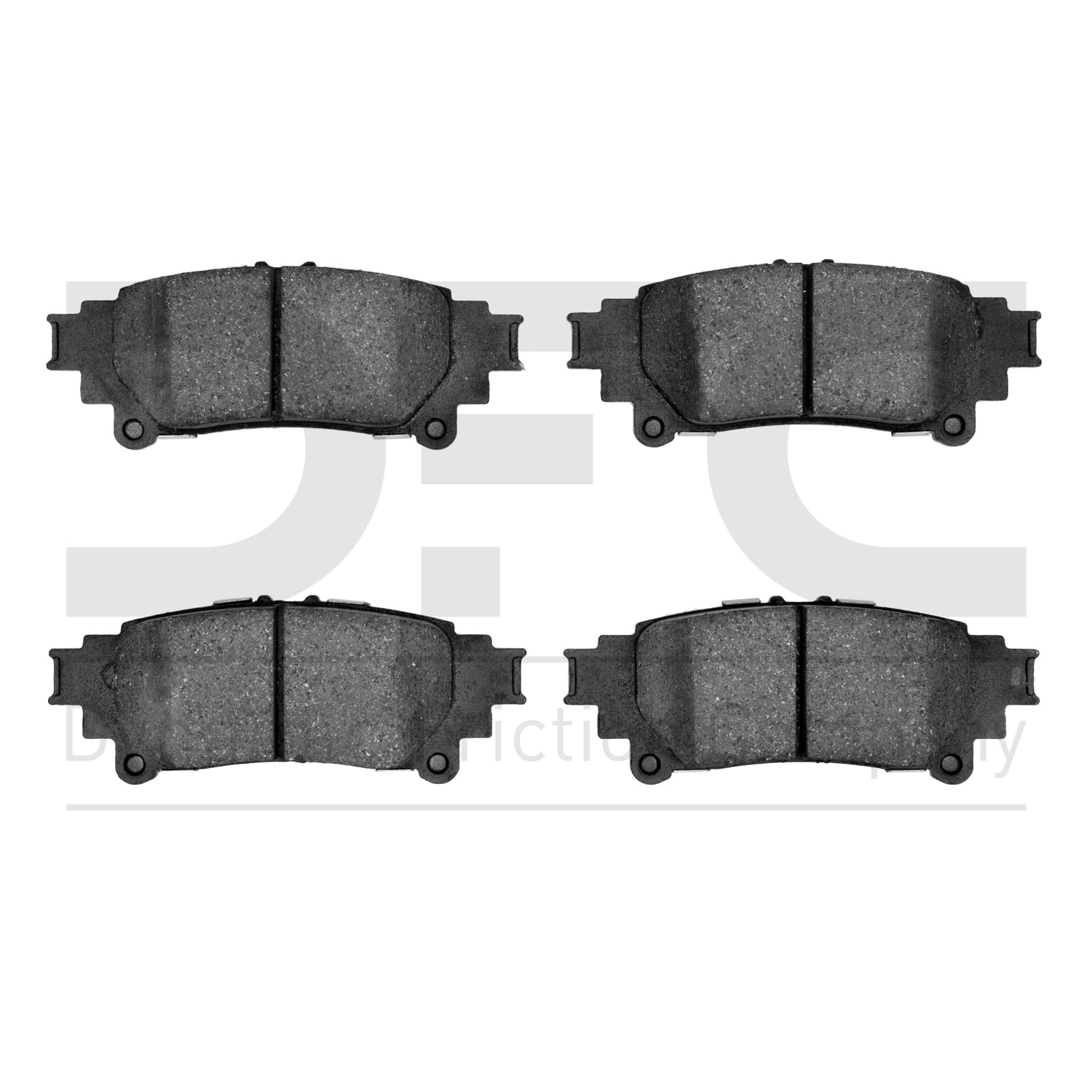 Dynamic Friction Company 5000 Advanced Brake Pads - Ceramic 1551-1391-10-Rear Set
