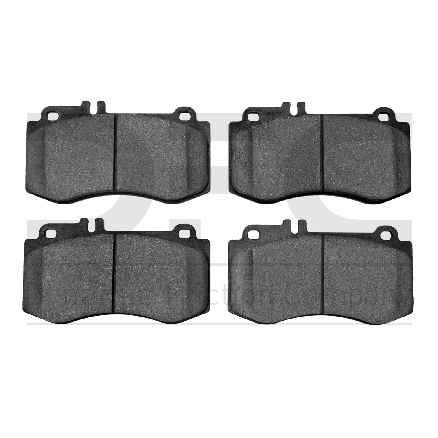 Dynamic Friction Company 5000 Advanced Brake Pads - Ceramic 1551-1420-00-Front Set For 2010-2011 Mercedes-Benz E550