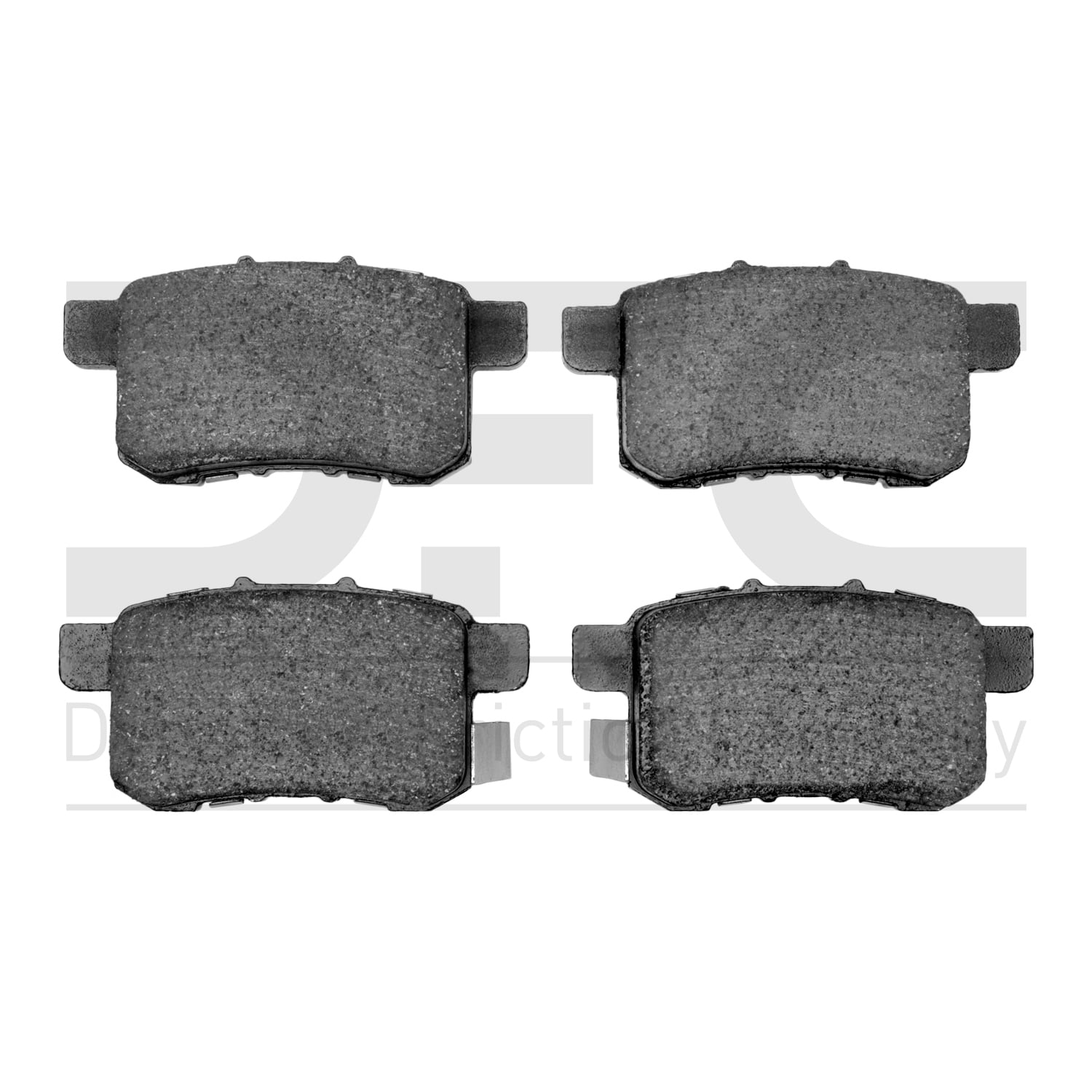 Dynamic Friction Company 5000 Advanced Brake Pads - Ceramic 1551-1451-00-Rear Set For 2008-2017 Honda Accord, 2009-2014 Acura TSX