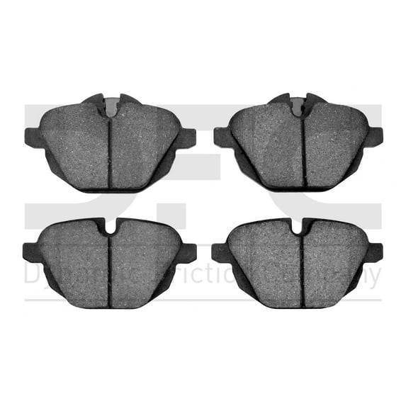 Dynamic Friction Company 5000 Advanced Brake Pads - Ceramic 1551-1473-00-Rear Set
