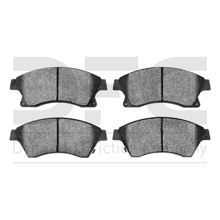 Dynamic Friction Company 5000 Advanced Brake Pads - Ceramic 1551-1522-00-Front Set For 2011-2015 Chevrolet Cruze, 2012-2017 Chevrolet Sonic, 2016 Chevrolet Cruze Limited