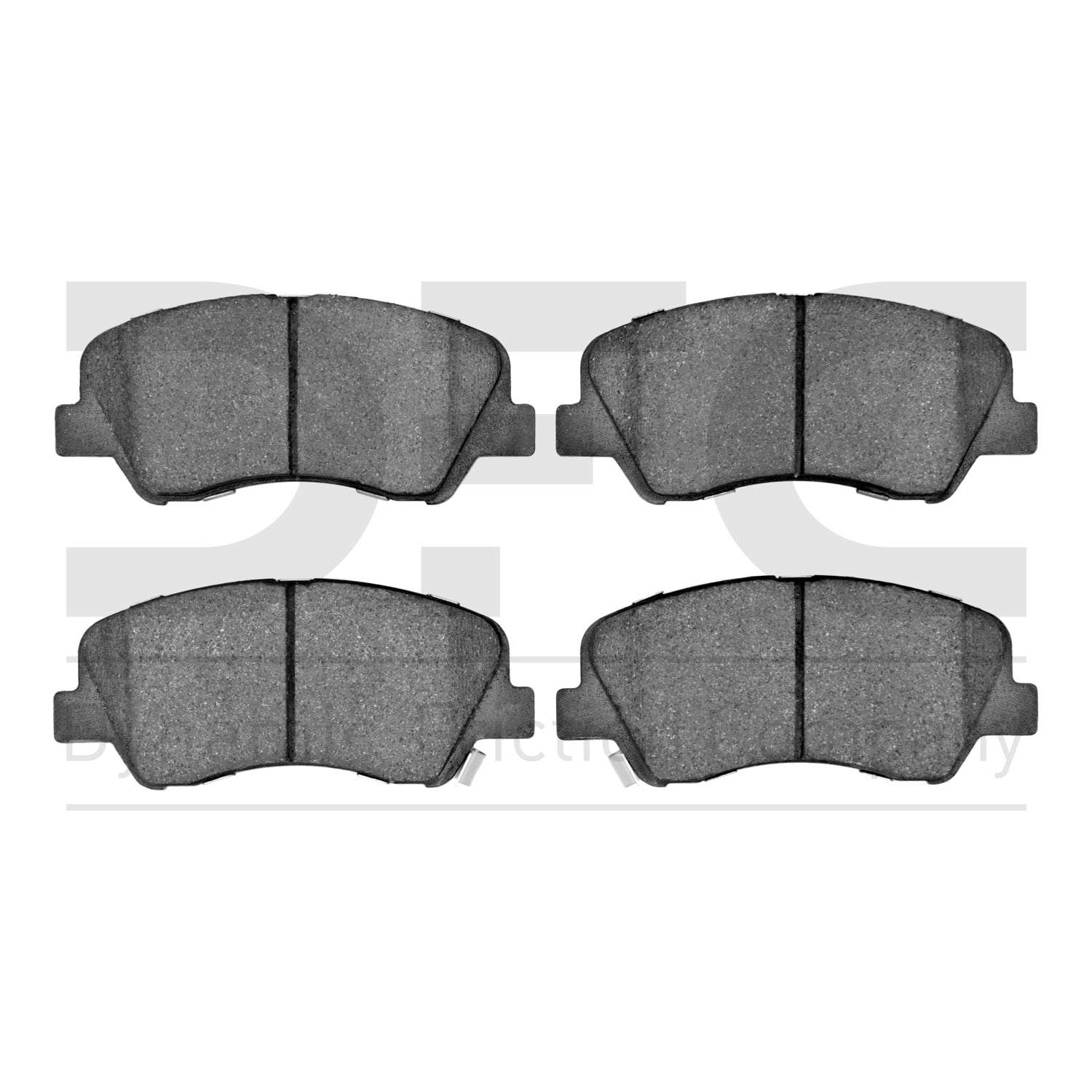 Dynamic Friction Company 5000 Advanced Brake Pads - Ceramic 1551-1593-00-Front Set For 2012-2017 Hyundai Accent, 2012-2017 Kia Rio, 2013-2015 Dodge Attitude