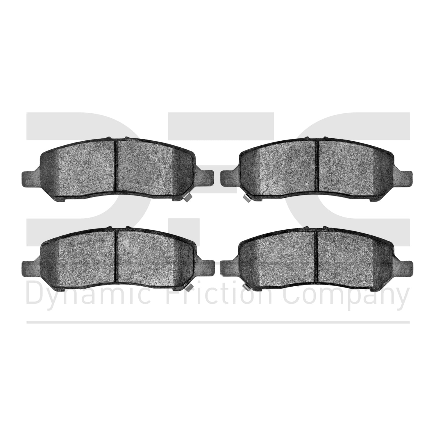 Dynamic Friction Company 5000 Advanced Brake Pads - Ceramic 1551-1647-00-Rear Set For 2013-2016 Dodge Dart