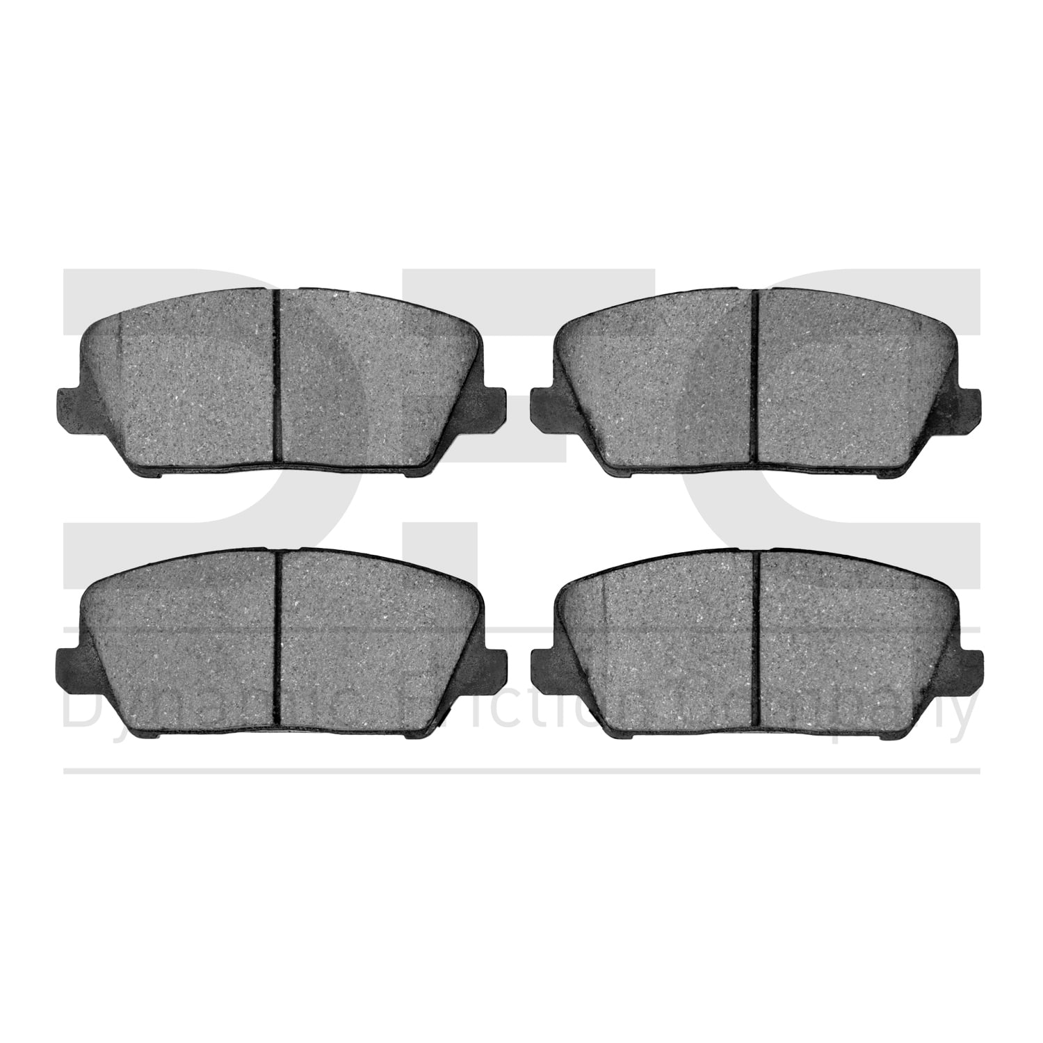 Dynamic Friction Company 5000 Advanced Brake Pads - Ceramic 1551-1735-00-Front Set