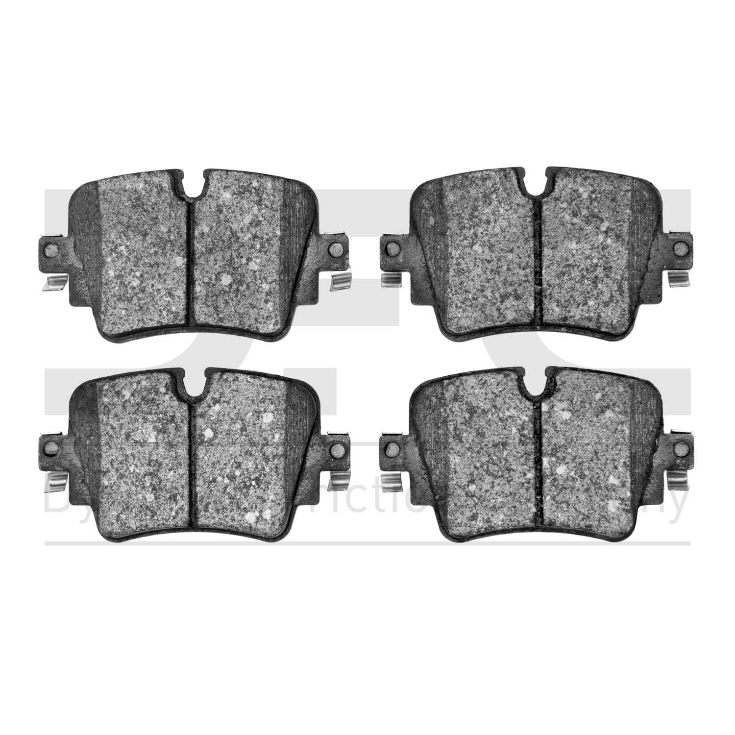 Dynamic Friction Company 5000 Advanced Brake Pads - Ceramic 1551-1752-00-Rear Set For 2016-2019 Jaguar XJ