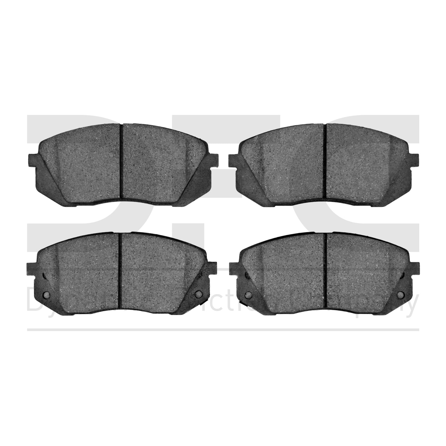 Dynamic Friction Company 5000 Advanced Brake Pads - Ceramic 1551-1855-00-Front Set