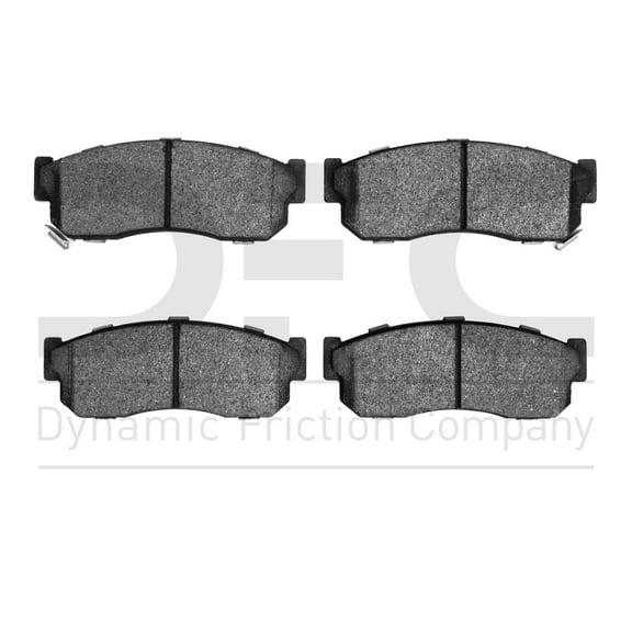 Dynamic Friction Company 5000 Advanced Brake Pads - Ceramic 1552-0275-00-Front Set For 1983 Nissan Pulsar, 1983-1986 Nissan Pulsar NX