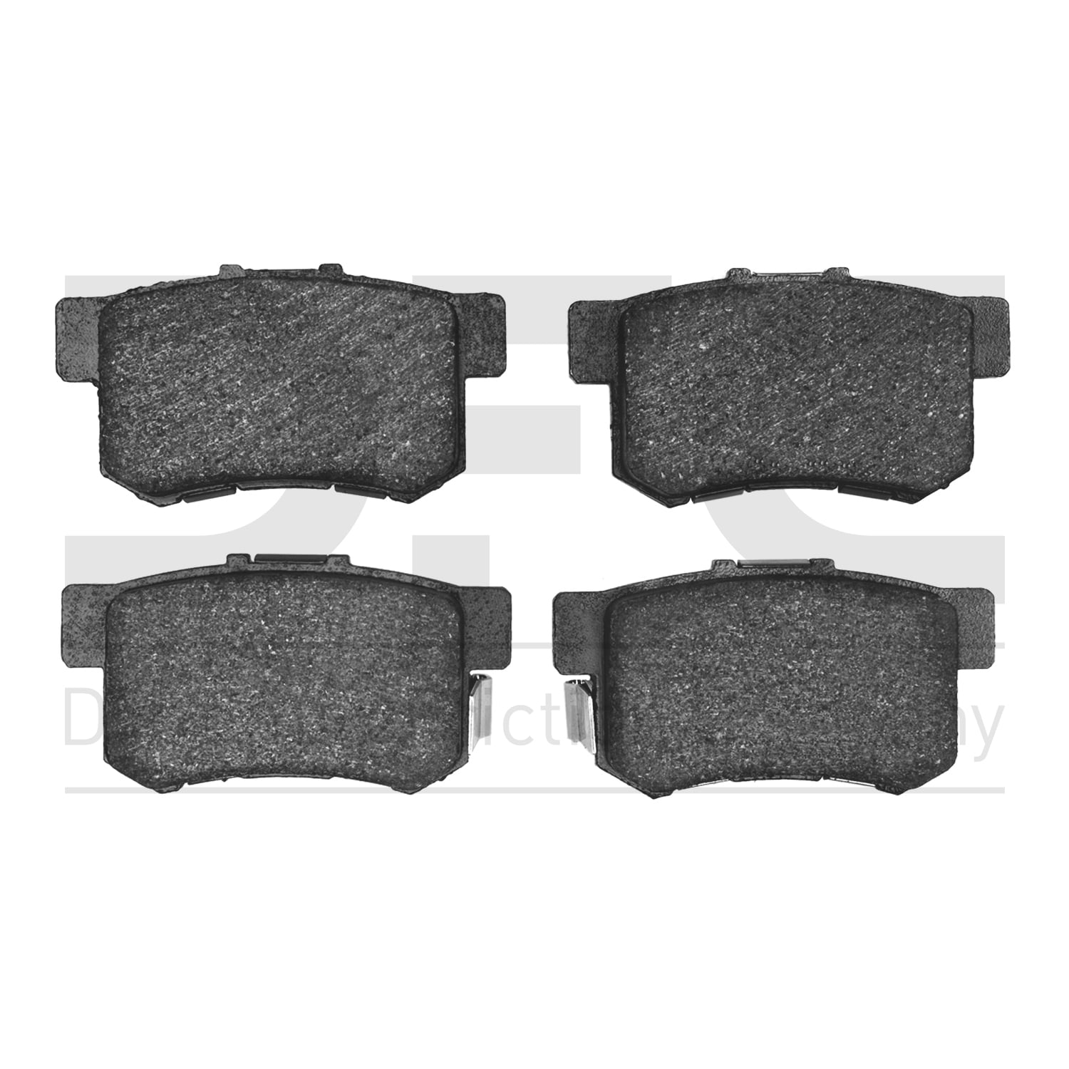 Dynamic Friction Company 5000 Advanced Brake Pads - Ceramic 1552-0536-00-Rear Set For 1995-1998 Honda Odyssey, 1998 Acura RL, 2002-2004 Honda CR-V, 2003-2011 Honda Element