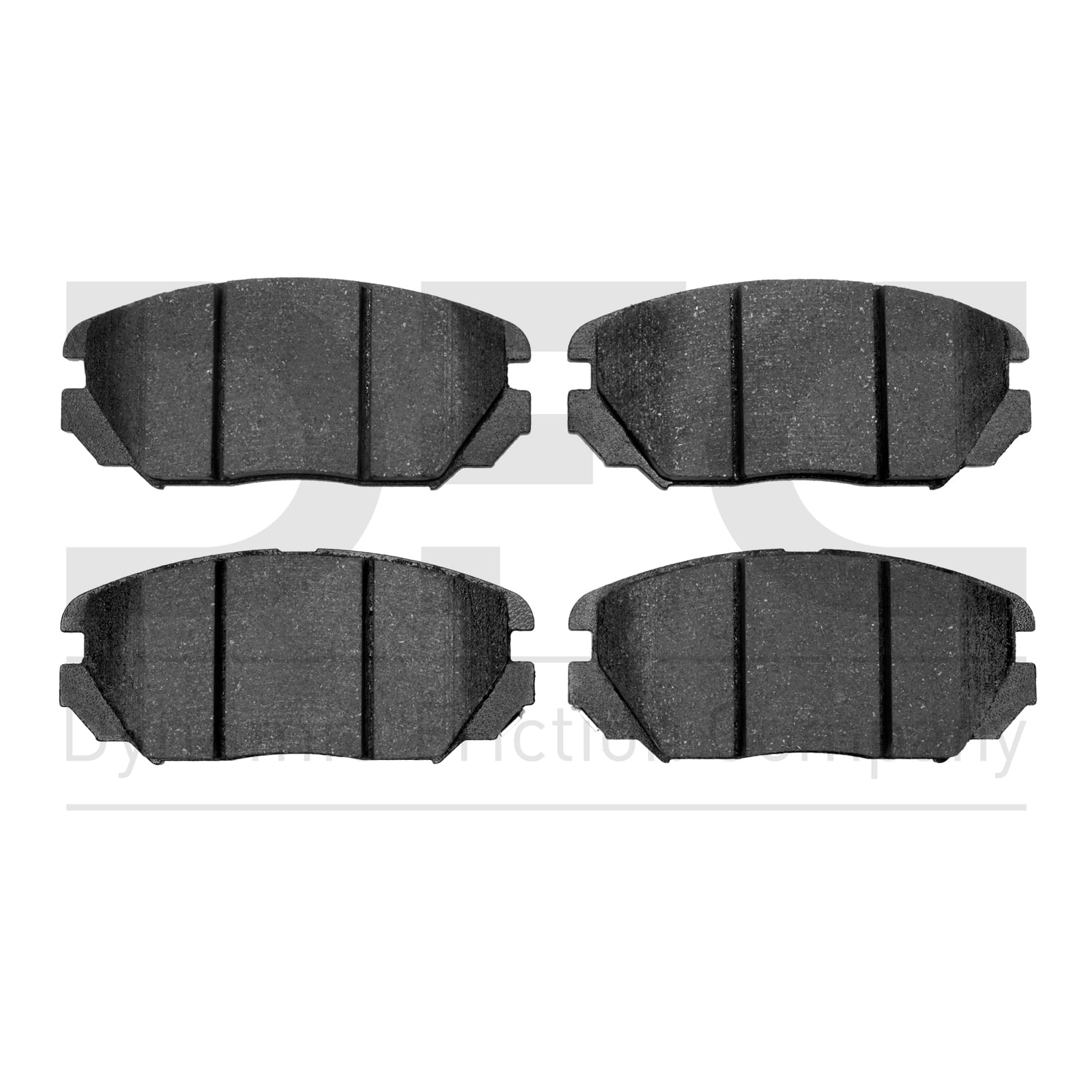 Dynamic Friction Company 5000 Advanced Brake Pads - Ceramic 1552-1125-00-Front Set For 2011 Saab 9-5, 2014-2020 Chevrolet Impala