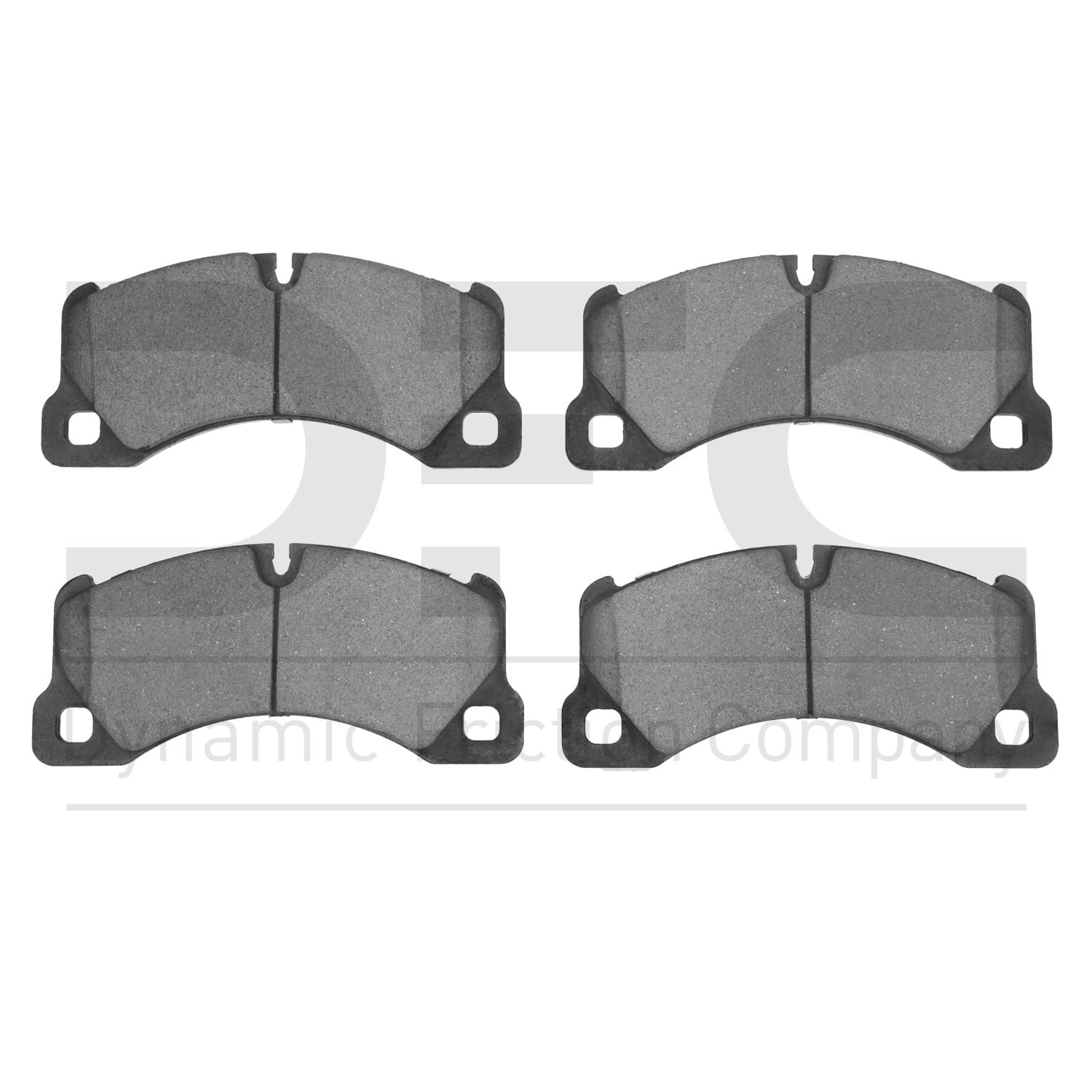 Dynamic Friction Company 5000 Advanced Brake Pads - Ceramic 1552-1349-00-Front Set For 2008-2014 Volkswagen Touareg