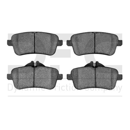 Dynamic Friction Company 5000 Advanced Brake Pads - Ceramic 1552-1630-00-Rear Set