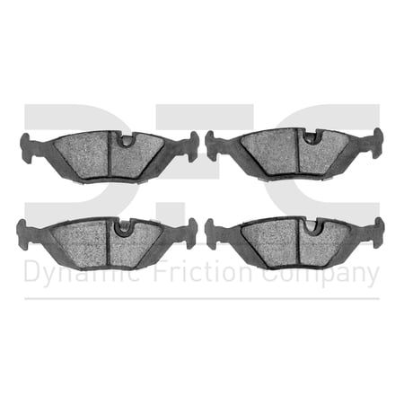 Dynamic Friction Company 5000 Advanced Brake Pads - Low Metallic 1551-0279-00-Rear Set
